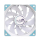 Wentylator do komputera Valkyrie V12R ARGB White Fan Reverse 120mm